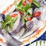 Cá tầm sống vừa đánh bắt, thịt ngon ngọt